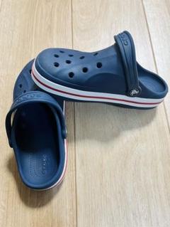 Crocs ネイビー クロッグサンダル 21