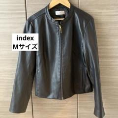 新品タグつきインデックス　レザージャケット 2025年最新】INDEX レディース シングルライダースの人気