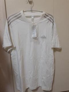 adidas ホワイト Tシャツ Lサイズ