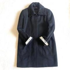美品　LEONARD レオナール ツイード　ロング　コート cf12ml-rm20f12489_1.jpg