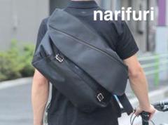 【新品】narifuri メッセンジャーバッグ BK×Silver 新品】narifuri メッセンジャーバッグ BK×Silver - メルカリ