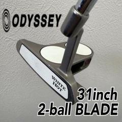 名器‼︎ 激レア！初代ODYSSEY 2-ball BLADE 31inch Odyssey DFX 2-Ball Blade CH Putter | Fiddler's Green