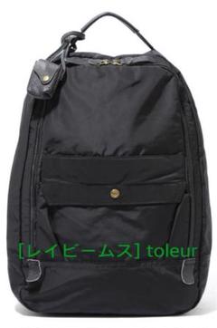【新品未使用品】Ray BEAMS toleur / リュックサック　ブラック toleur / リュックサック（バックパック/リュック）｜Ray BEAMS