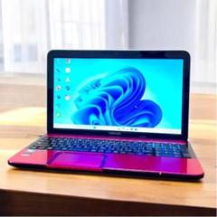 ❤️1台限定❤️ピンクノートパソコン カメラ付PC Win11 人気Dynabook
