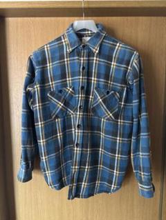 MACO hitsujikaiヘヴィーネルシャツ マチネル ビンテージ 60's P.N.H マチ付き ヘビーネルシャツ - used&vintage box Hi-smile
