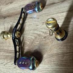 madcrow98 BLACK&GOLD フィーノ シマノ用　Wアルマイト希少 madcrow98 BLACK&GOLD フィーノ シマノ用 Wアルマイト希少