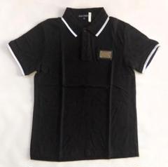 ドルチェ&ガッバーナ ロゴプレート ポロシャツ XL ブラック