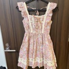 新品未使用品】リズリサ ミニワンピース 花柄 平成 姫ギャル y2k