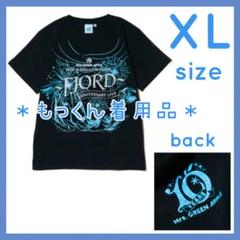 XLサイズ☆ミセスグリーンアップル フィヨルド グリッターロゴ Tシャツ ミセス