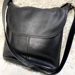 COACH コーチ　ショルダーバッグ　レザー　ブラック　黒　4115