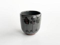 【希少作家】【長池潤一】作　化粧連理草文花器　【師　人間国宝　藤本能道　田村耕一 希少作家】【長池潤一】作 化粧連理草文花器 【師 人間国宝 藤本