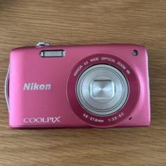 Nikon coolpix s3300 ピンク - メルカリ