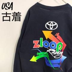 TOYOTA 古着 Zloop レーシング トヨタ ロンT 企業