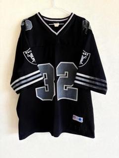 春新作の 希少 90s ロサンゼルス レイダース NFL ゲームジャージ XL ユニフォーム