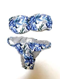 room306 contemporary 花柄　水着 room306 CONTEMPORARY / [SPELL]Flower Child Bandeau One Piece