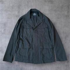 ナノユニバース　M65タイプ　ミリタリージャケット　ブラック　コットン　L
