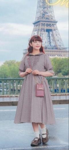 3点まとめ売り4L 青木美沙子 ニナスコラボ　その他ワンピース　鞄 しまむら青木美沙子ちゃん×ニナスコラボワンピース - メルカリ