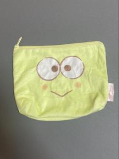 サンリオふわふわ FACE台形ポーチ　けろけろけろっぴ