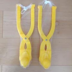 雪玉づくり 雪だま製造機 雪遊び道具 スノーボールメーカー アヒル 2個