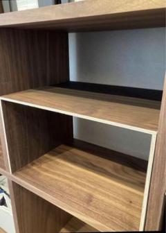 n様専用】コの字棚 無印良品スタッキングシェルフ3枠分 化粧合板