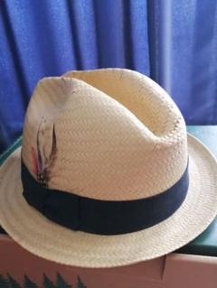 未使用】NEW YORK HAT パナマハット　ストロー