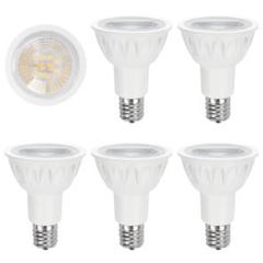 E17口金 LED電球 スポットライト 電球色 6個セット 5W 50W