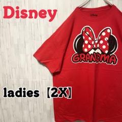 【US輸入】Disney ディズニー　ビッグシルエット　ミニー　プリントTシャツ