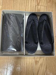 和装用　バッグ　草履　セット　黒　ブラック　未使用　草履バッグセット
