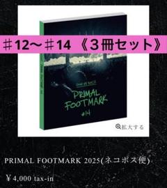 未開封 プライマルフットマーク#14 シリアル付き ポスター付き 新品同様】ONE OK ROCK PRIMAL FOOTMARK #14 ポスター付