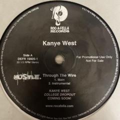 Kanye West Through The Wire プロモ盤レコード
