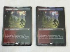 MTG 踏み鳴らされる地 英語フルアート版2 枚セット