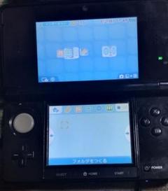 5-171【ほぼ未使用】ニンテンドー3DS クリアブラック 箱付き