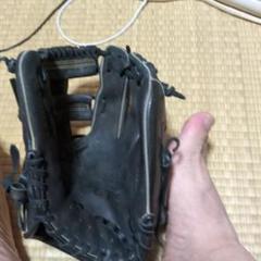 ZETT 野球用グローブ 黒 大人用軟式グローブです。 初めて野球やる方