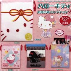 超激レア☆ハローキティ☆和風コレクション☆根付4種セット☆2002年 超激レア☆ハローキティ☆和風コレクション☆根付4種セット