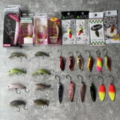 エリアトラウト ルアー 管釣り スプーン クランク オリカラ