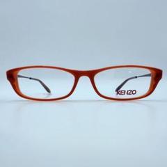 KENZO 眼鏡フレーム コンビネーション レッド系 鯖江 日本製のサムネイル