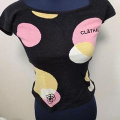 CLĀTHAS ドット柄 Tシャツ 38サイズ