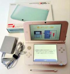 【箱あり】Nintendo 3DS LL ミント×ホワイト