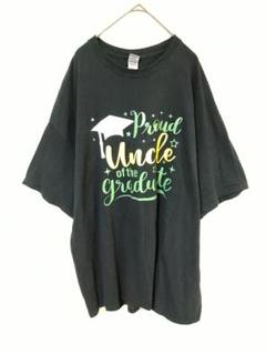 GILDAN　ギルダン　Ｔシャツ　メンズ2XL　オーバーサイズ　黒色　綿100％