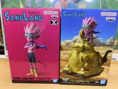 サンドランド フィギュア＆プラモデルセット 新品未使用 匿名配送 SAND LAND」の「サンドランド国王軍戦車隊104号車」がプラモデル