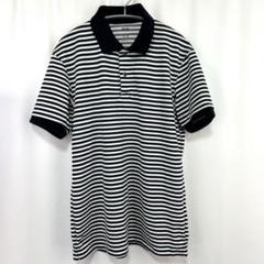 ユニクロ UNIQLO ドライFX カノコ ボーダー ポロシャツ メンズ L