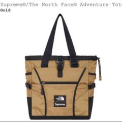Supreme the north face tote トートバッグ ゴールド