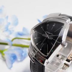 美品 ハミルトン Hamilton ベンチュラ シルバー メンズ 腕時計 844