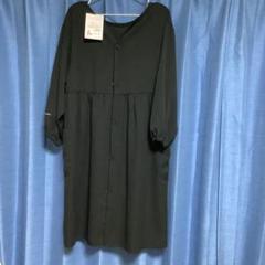 新品未使用☆しまむらmumuさん 袖付きエプロン