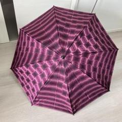 新品　雨ゴート地折りたたみ傘　晴雨兼用　紫　和服　和装　着物