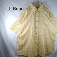 【美品】L.L.Bean　ビッグサイズ　チェック　エルエルビーン　BDシャツのサムネイル