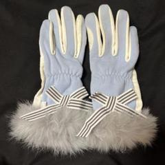 LANVIN レディースゴルフグローブ グレー LANVIN レディースゴルフグローブ グレー