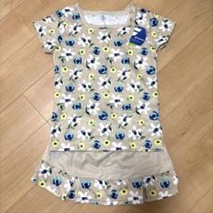 新品未使用タグ付き‼️バボラ　上下セット　花柄　ベージュ　テニス　ボール　フラワー