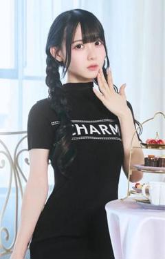ミシェルマカロン　ロゴニットワンピース ミシェルマカロン michellMacaron ロゴニットワンピース - メルカリ