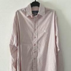 ラルフローレン ボタンダウンシャツ レッド ストライプ Ralph Lauren